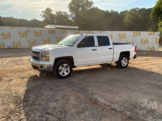 2014 CHEVROLET SILVERADO 1500 LT CREW CAB 4X2 PICKUP VIN: 3GCUKREC0EG514713