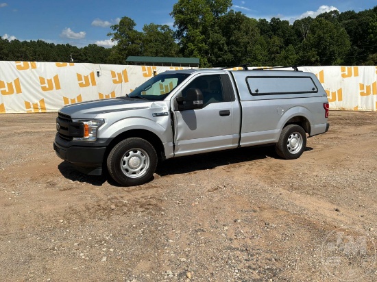 2018 FORD F-150 XL REGULAR CAB 4X2 PICKUP VIN: 1FTNF1C59JKC57844