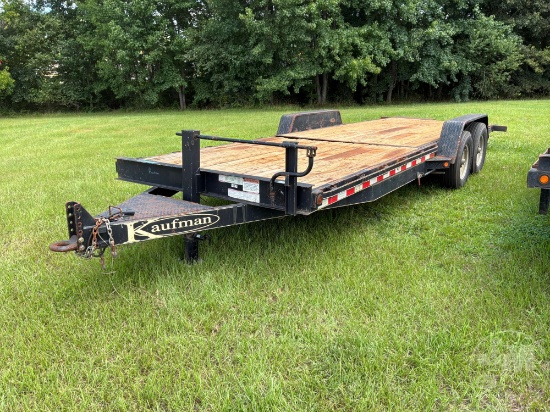 2020 KAUFMAN TRAILERS FDWT-7K-22D TAG A LONG TILT DECK TRAILER VIN: 5VGFD2222LL010199