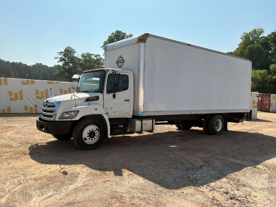 2013 HINO 338 SINGLE AXLE VAN TRUCK VIN: 5PVNV8JV5D4S53135