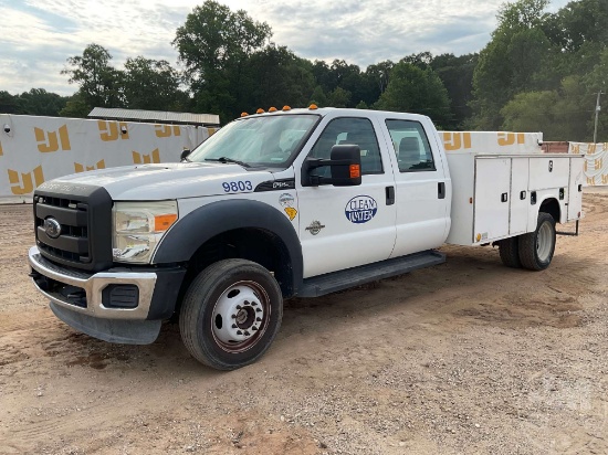 2016 FORD F-550 S/A MECHANICS TRUCK VIN: 1FD0W5HT0GEC26560