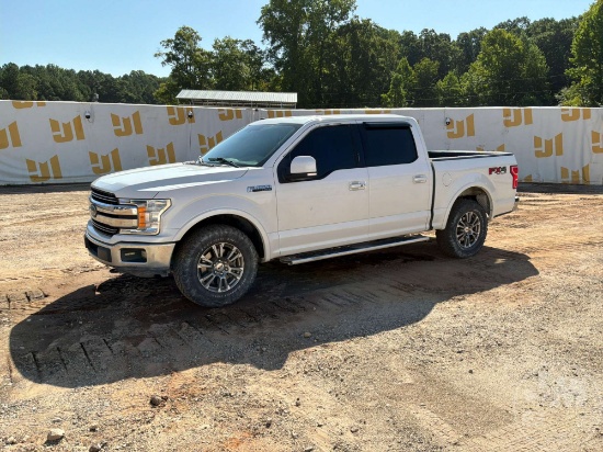 2018 Ford F-150 Lariat Crew Cab 4x4 Pickup Vin: 1ftew1e53jfc86097
