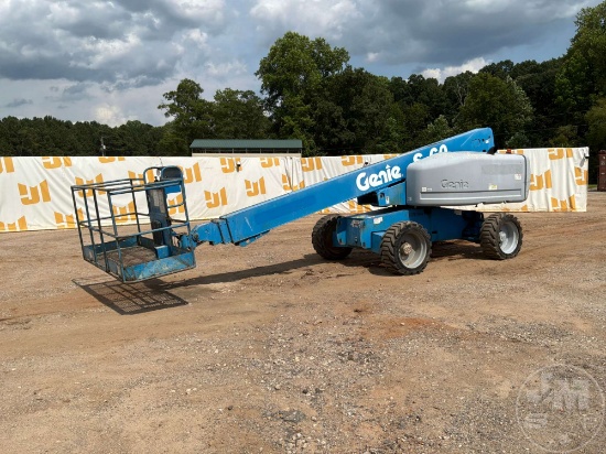 2005 GENIE S-60 4X4 TELESCOPIC BOOM LIFT SN: S6005-11558