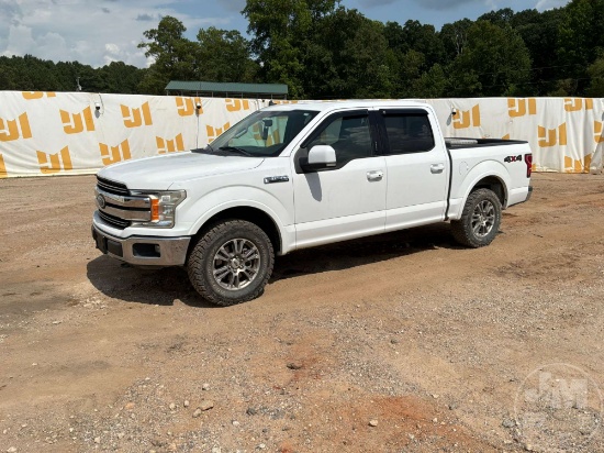 2019 Ford F-150 Lariat Crew Cab 4x4 Pickup Vin: 1ftew1e50kfd08476