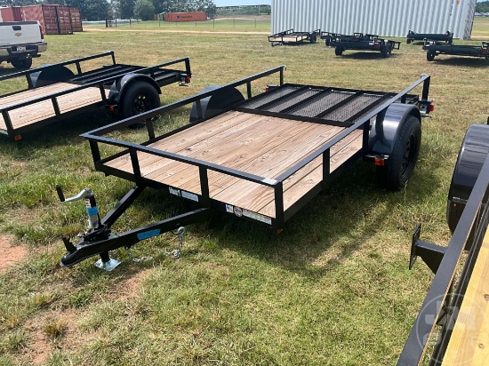 UNUSED 2027 TRIPLE CROWN TRAILERS, INC LD6X10S14O 6'X10' UTILITY TRAILER VIN: 1XNBU1018V2051972
