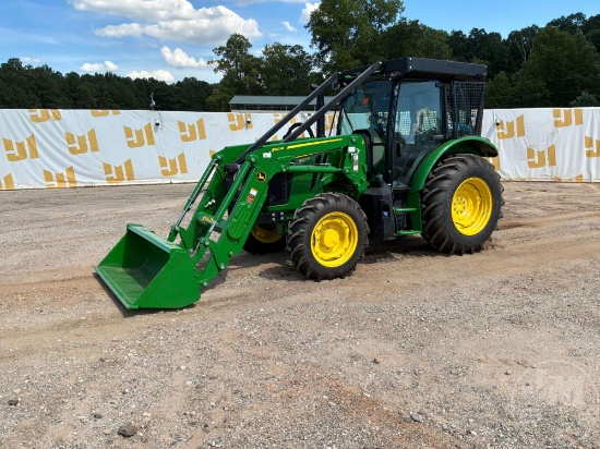 2025 JOHN DEERE 5120M 4X4 TRACTOR W/ LOADER SN: 1PY5120MPSB001969
