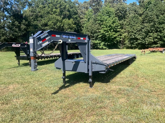 2027 TRIPLE CROWN TRAILERS, INC GN22-40DT 35' FLATBED TRAILER VIN: 1XNGE4022V2046764