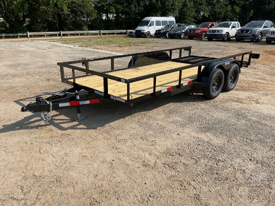 UNUSED 2027 TRIPLE CROWN TRAILERS, INC U6X16T140-D UTILITY TRAILER VIN: 1XNDU1627V2052085
