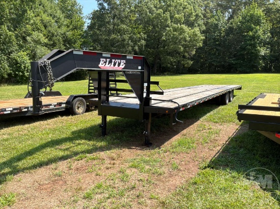2022 ELITE TRAILERS 40' FLATBED TRAILER VIN: 1E9BF4020NS230228