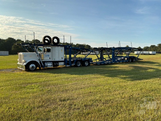 2016 PETERBILT 389 T/A CAR HAULER TRUCK VIN: 1NPXLP9X1GD323242