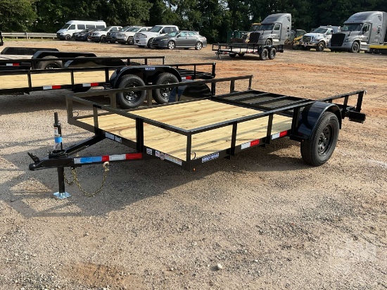UNUSED 2027 TRIPLE CROWN TRAILERS, INC U6X12S140 6'X12' UTILITY TRAILER VIN: 1XNBU1217V2052088