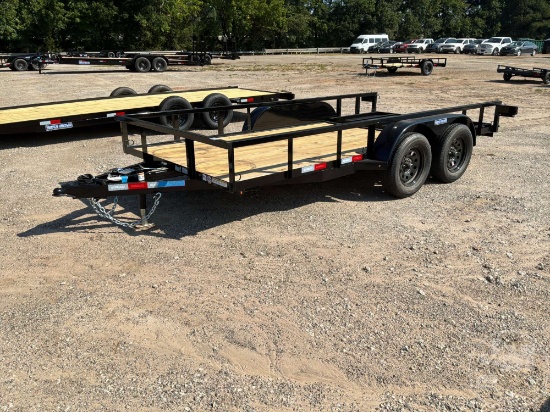 UNUSED 2027 TRIPLE CROWN TRAILERS, INC U6X14T140-D 6'X14' UTILITY TRAILER VIN: 1XNDU1422V2052210