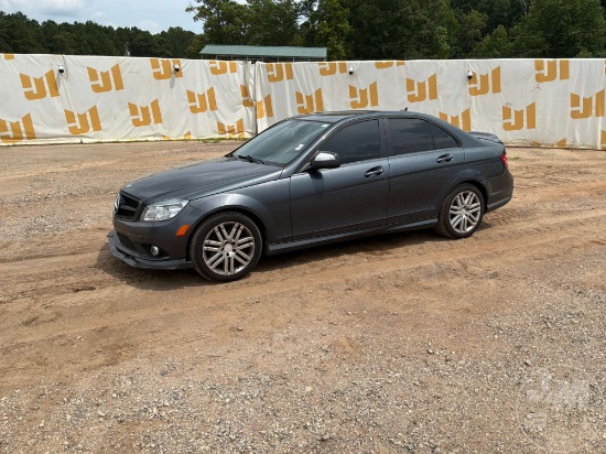 2009 Mercedes-Benz C300 Vin: Wddgf54x59r077236 2wd