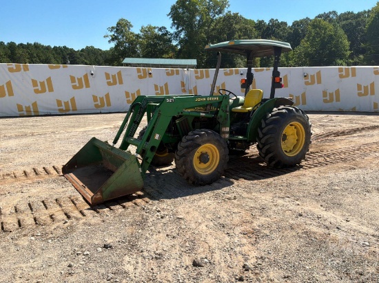 JOHN DEERE 5205 4X4 TRACTOR W/ LOADER SN: LV5205C320905