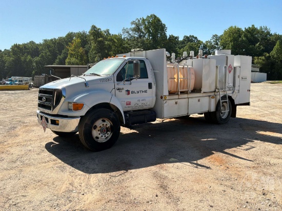 2010 FORD F-750 S/A FUEL & LUBE TRUCK VIN: 3FRXF7FE7AV274445