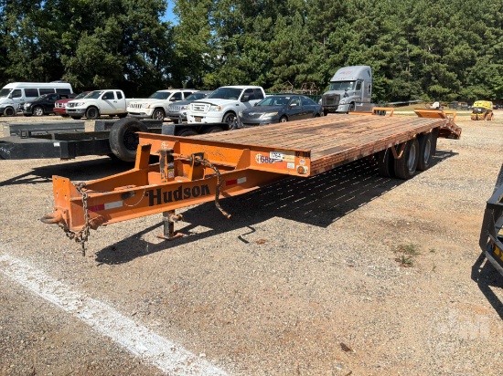 2021 HUDSON BROS HTD18C TAG A LONG EQUIPMENT TRAILER 12 TON VIN: 10HHT1CXM2000016