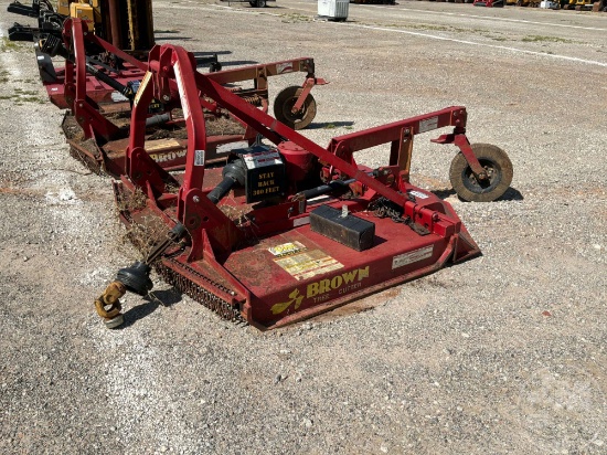 BROWN MFG CORP TCF-2620 7' ROTARY MOWER SN: F620D0728