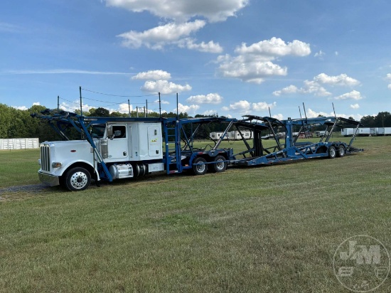 2016 PETERBILT 389 T/A CAR HAULER TRUCK VIN: 1NPXLP9X6GD322099