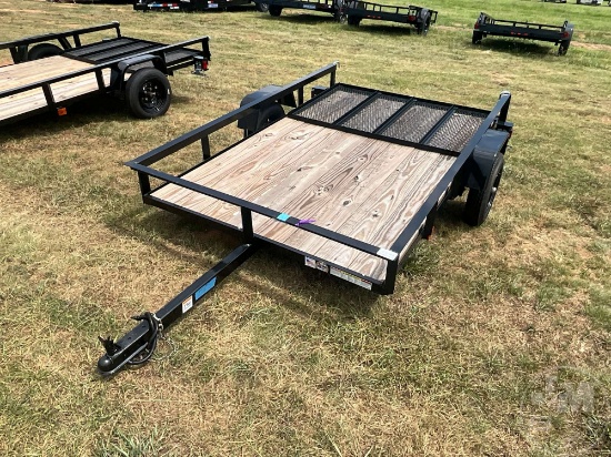 UNUSED 2027 TRIPLE CROWN TRAILERS, INC LD5X8S10O 5'X8' UTILITY TRAILER VIN: 1XNBU0813V2051974