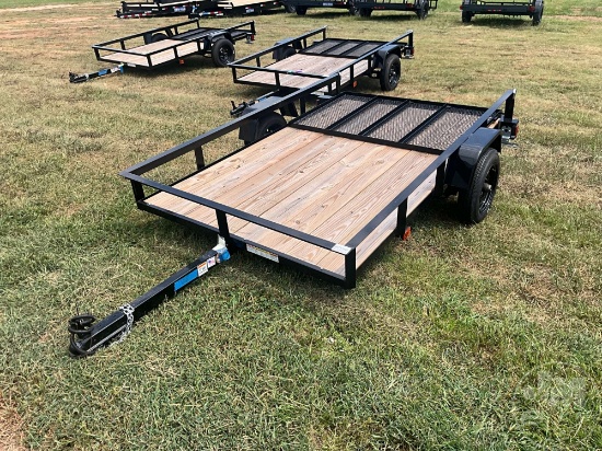 UNUSED 2027 TRIPLE CROWN TRAILERS, INC LD5X8S10O 5'X8' UTILITY TRAILER VIN: 1XNBU0819V2051977