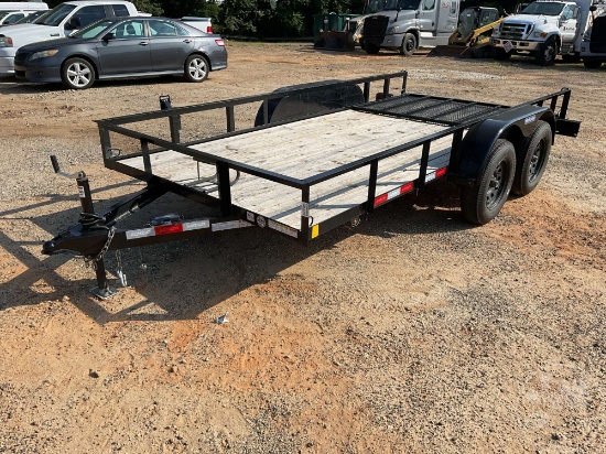 UNUSED 2027 TRIPLE CROWN TRAILERS, INC U6X14T140 6'X14' UTILITY TRAILER VIN: 1XNBU1428V2052087