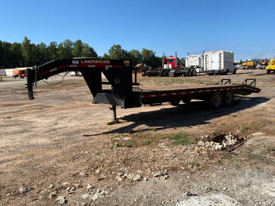 2019 LAWRIMORE MANUFACTURING LAWRIMORE MANUFACTURING 20' FLATBED TRAILER VIN: 5WUGU2528KF055273