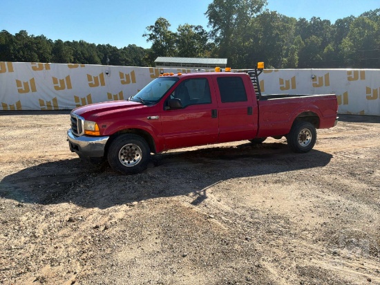 2001 Ford F-250 Crew Cab 4x2 Pickup Vin: 3ftnw20l01ma38658