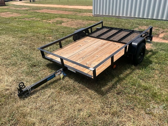 UNUSED 2027 TRIPLE CROWN TRAILERS, INC LD5X8S10O 5'X8' UTILITY TRAILER VIN: 1XNBU0812V2051979