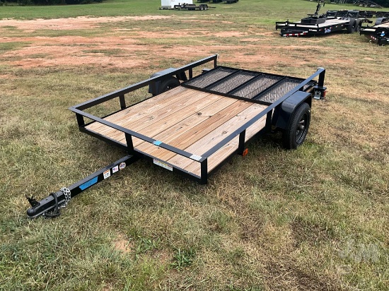 UNUSED 2027 TRIPLE CROWN TRAILERS, INC LD5X8S10O 5'X8' UTILITY TRAILER VIN: 1XNBU0817V2051976