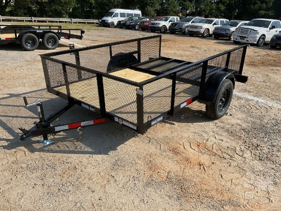 UNUSED 2027 TRIPLE CROWN TRAILERS, INC U6X10S24M 6'X10' UTILITY TRAILER VIN: 1XNBU1015V2052089
