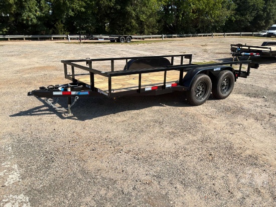 UNUSED 2026 TRIPLE CROWN TRAILERS, INC U6X14T140-D 6'X14' UTILITY TRAILER VIN: 1XNDU1424V2052211