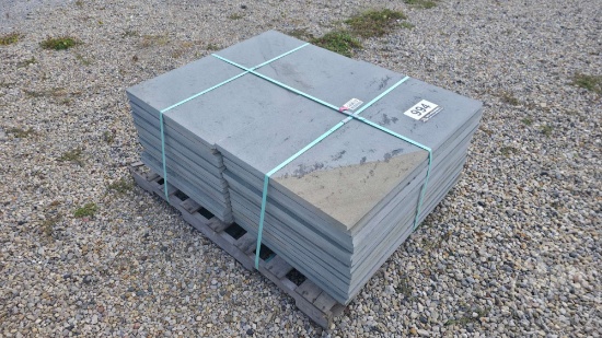 PALLET OF PENNSYLVANIA BLUE STONE, 24”...... X 36”...... X 1”......