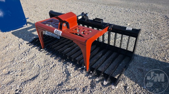 UNUSED 2026 KC SINGLE CYLINDER 76 INCH ROCK GRAPPLE BUCKET