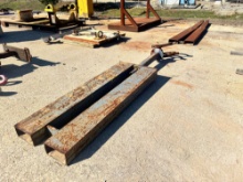 HEAVY DUTY FORK EXTENSIONS FOR KOMATSU 530M AND SPOOLS