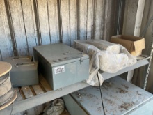 QTY OF (2) HAMMOND MANUFACTURING BOXES, MODEL # EN4SD20208SS, (1)