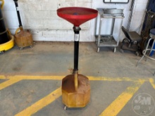 UPRIGHT PORTABLE OIL DRAIN