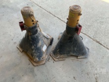 QTY OF (2) 20 TON ADJUSTABLE JACK STANDS