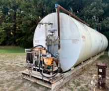 2012 SMITH TANK & EQUIPMENT 20000 GALLON SKID MOUNTED DIESEL TANK SN: 60545