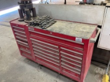 US GENERAL TOOL BOX FULL OF TOOLING FOR LATHES, REMOVED