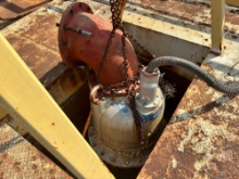 GORMAN RUPP S12A1-E140 12 IN. ELECTRIC SUBMERSIBLE DEWATERING BARGE MOUNTED PUMP SN: 1645795