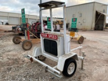 SPEEDCHECK VSC-1820/L SOLAR RADAR TRAILER SN: 101886