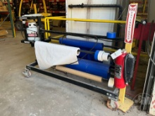 DR SHRINK HEAVY DUTY FILM RACK WITH HEAT GUN, MUST