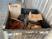 TOTE OF ELECTRICAL PARTS