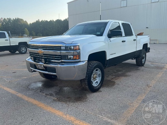 2015 Chevrolet 2500 Hd Crew Cab 4x4 Pickup Vin: 1gc1kueg7ff613217