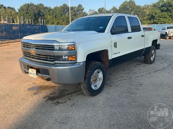 2017 Chevrolet 2500 Hd Crew Cab 4x4 Pickup Vin: 1gc1kueg5hf193234