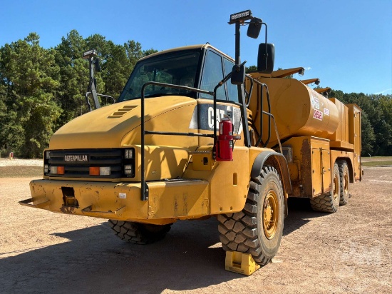 2007 Caterpillar 730 Articulated T/A Fuel & Lube Truck Vin: Cat00730tb1m03345