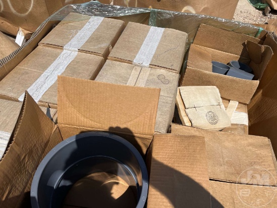 4 Boxes Of Pvc Fittings & Brackets
