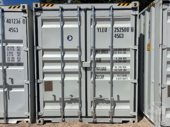 2026 Ctn 40' High Cube Container Sn: Yleu2525006