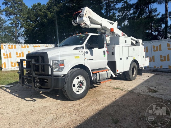 Eti Etcmh37ih 2019 Ford F-650 Bucket Truck Vin: 1fdwf6dc9kdf02447