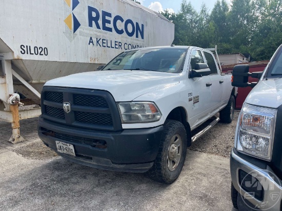2015 RAM 2500 HD CREW CAB 4X4 PICKUP VIN: 3C6TR5HT0FG689287